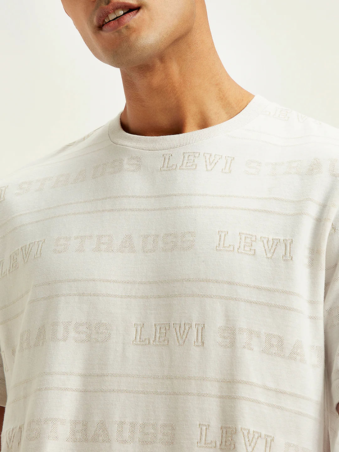 Men's Typographic Print Slim Fit T-Shirt - Image 5