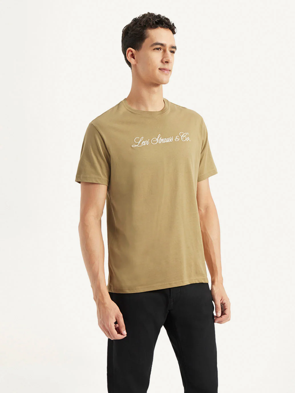 Men's Typographic Print Slim Fit T-shirt - Image 5