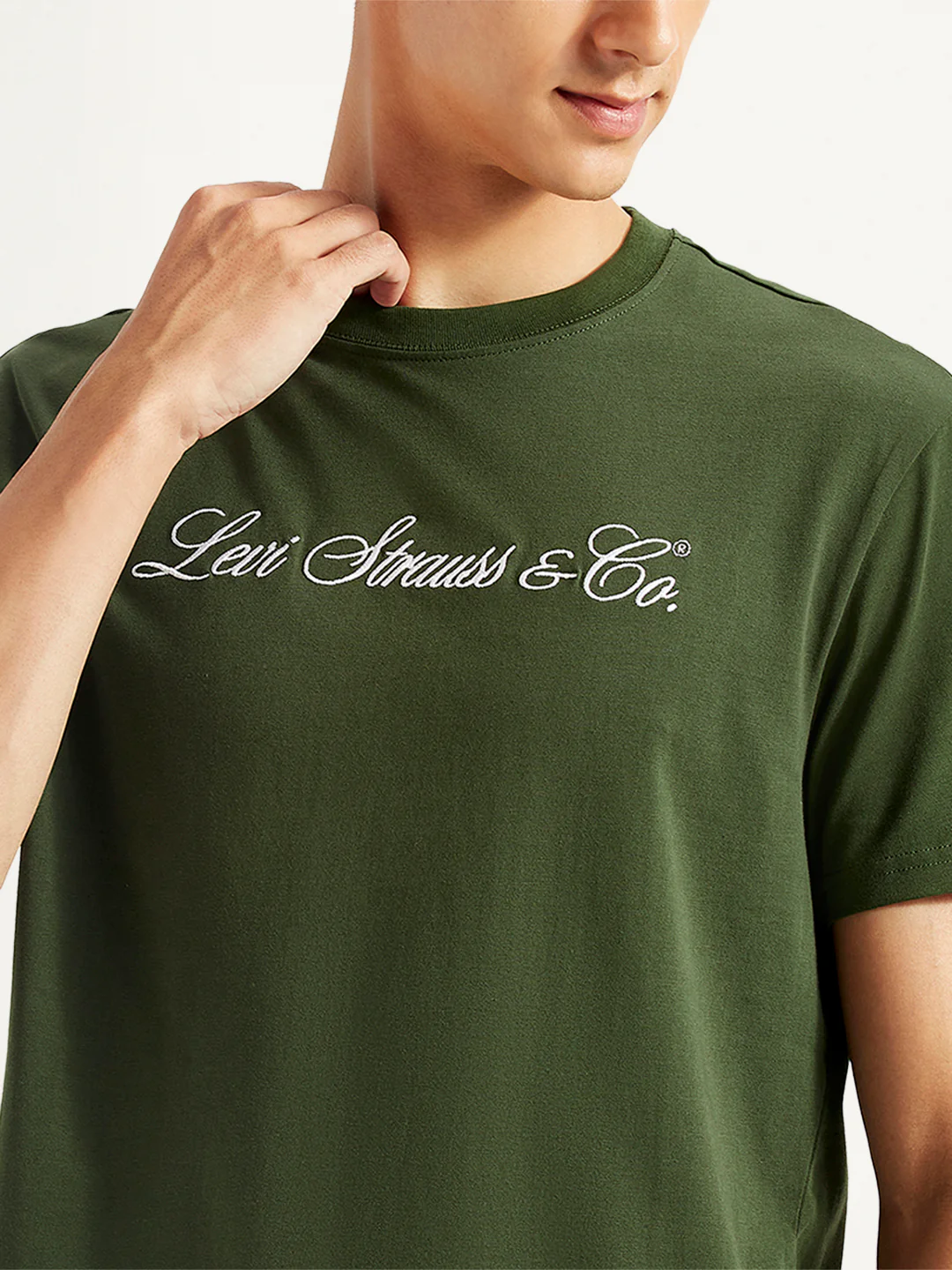 Men's Typographic Print Slim Fit T-shirt - Image 5