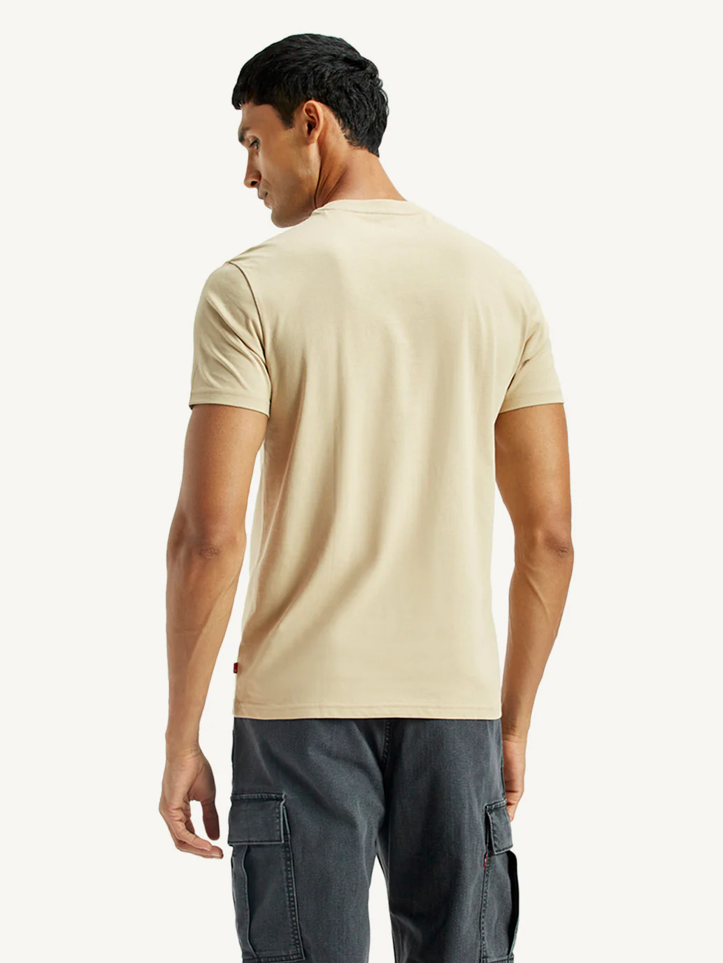 Men's Typographic Print Slim Fit T-Shirt - Image 2