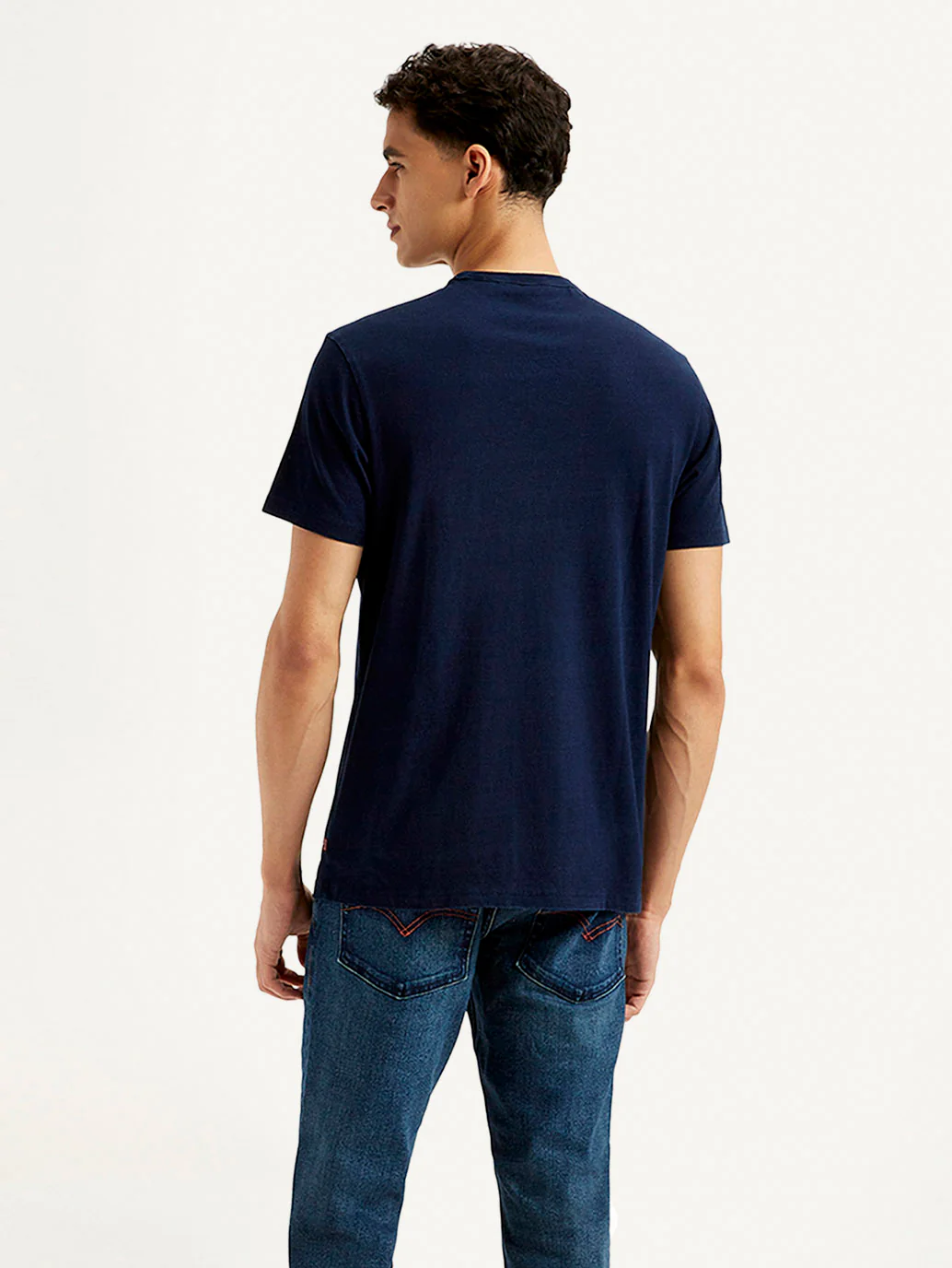 Men's Typographic Print Slim Fit T-shirt - Image 3