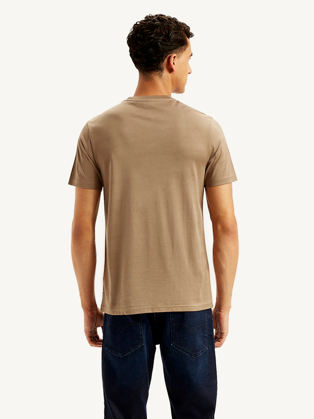 Men's Redloop Typographic Print Slim Fit T-shirt - Image 4