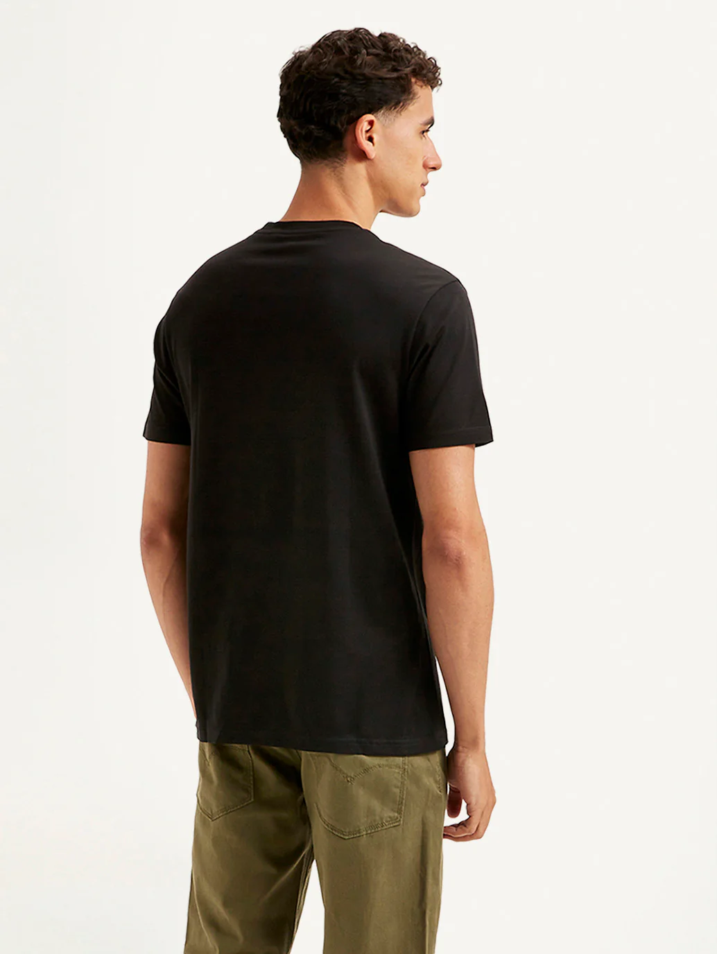 Men's Redloop Typographic Print Slim Fit T-shirt - Image 3