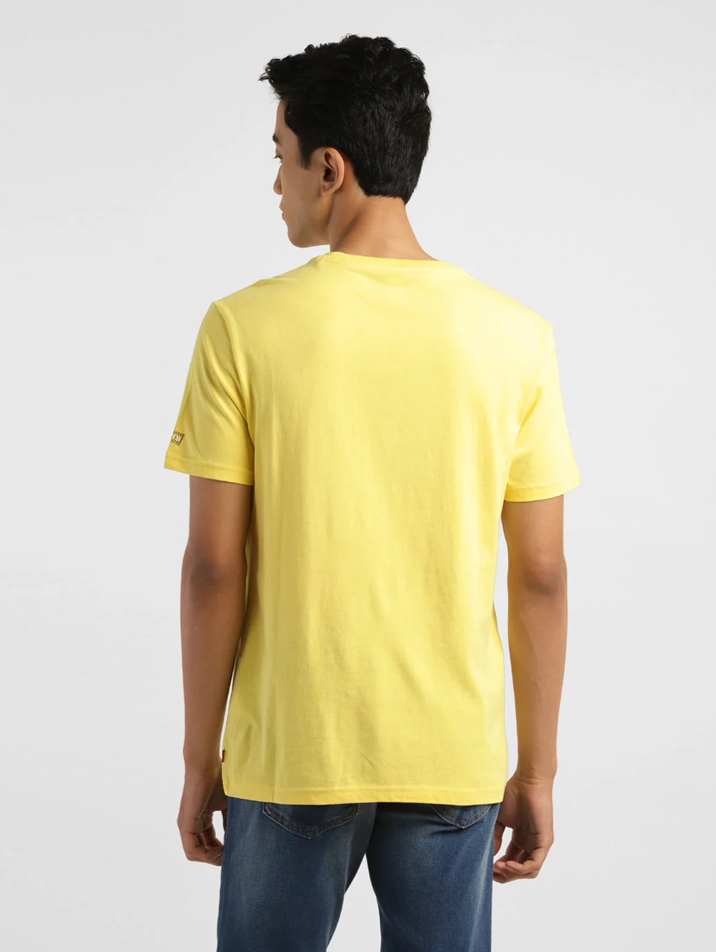 Men's Typography Crew Neck T-shirt - Image 3