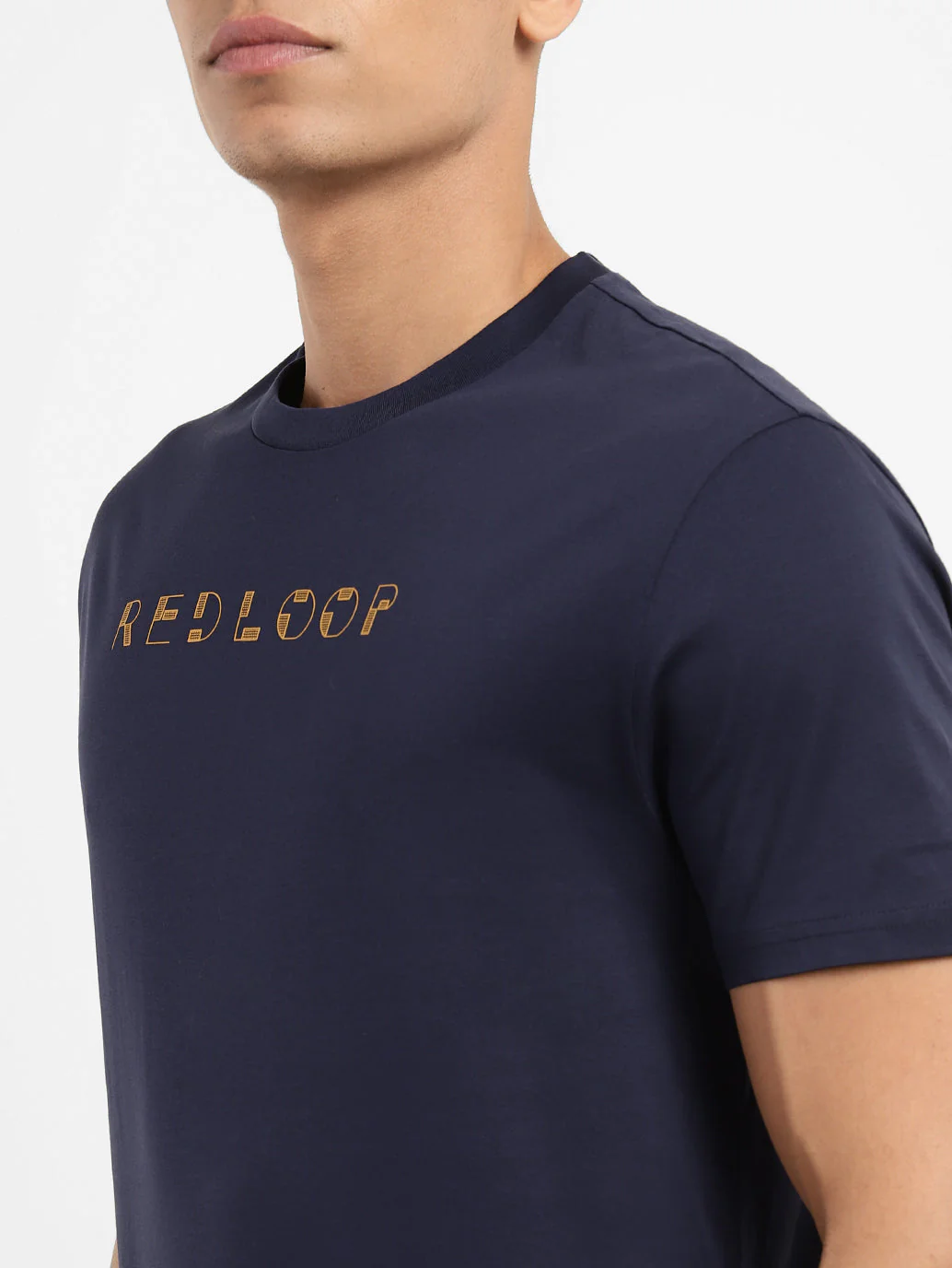 Men's Typography Crew Neck T-shirt - Image 5