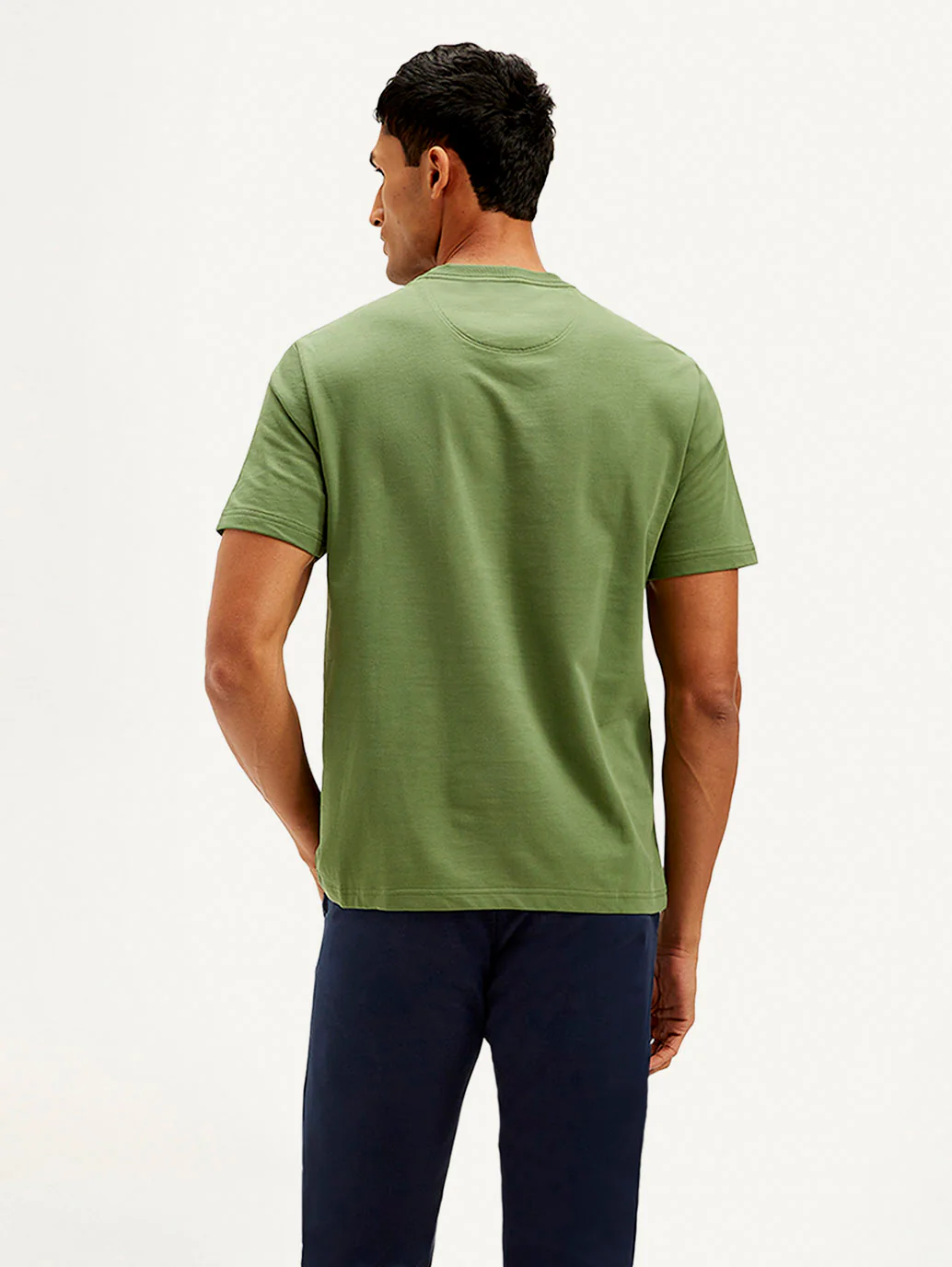 Men's Typography Crew Neck T-shirt - Image 3