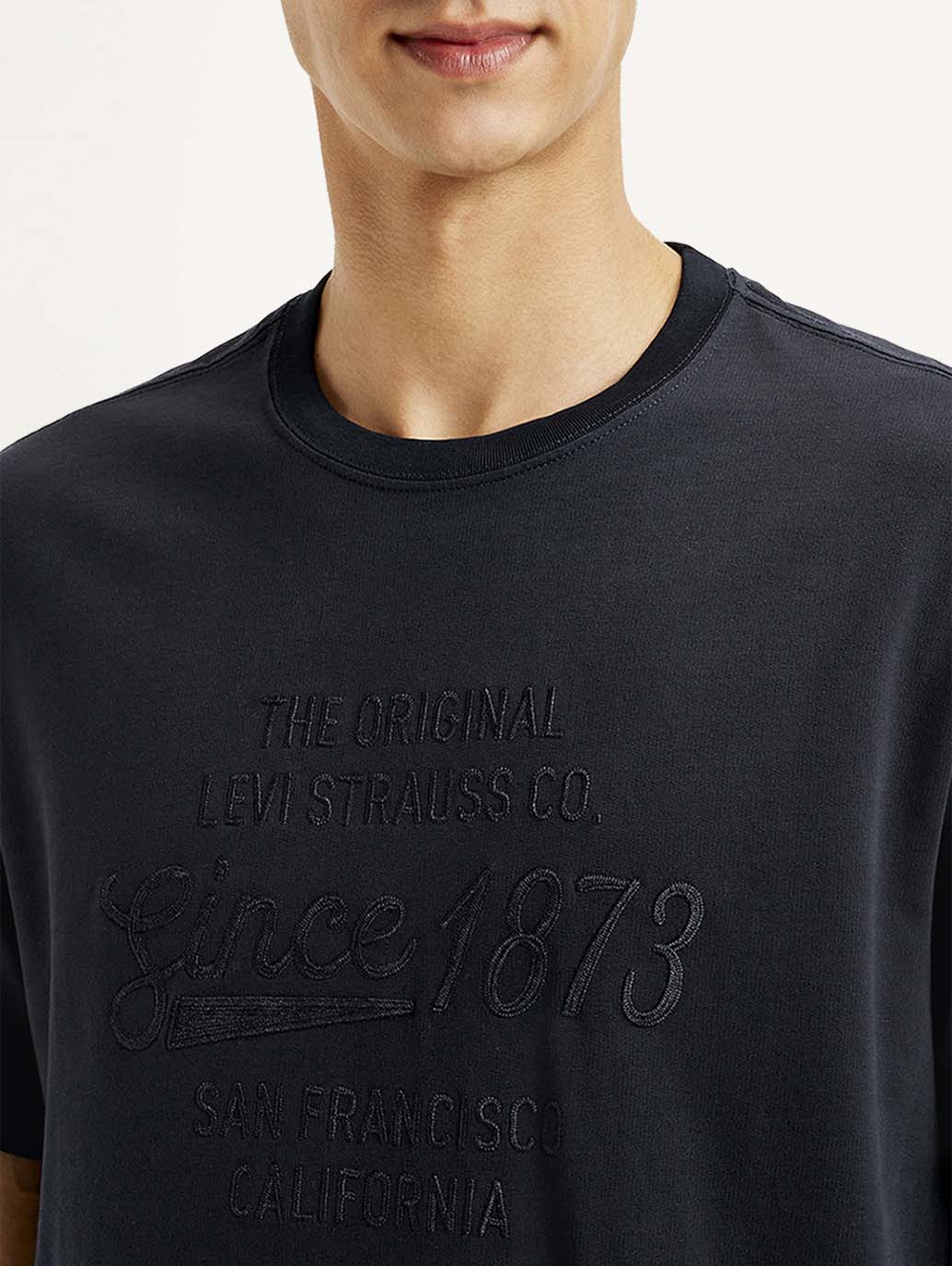 Men's Typography Crew Neck T-shirt - Image 4