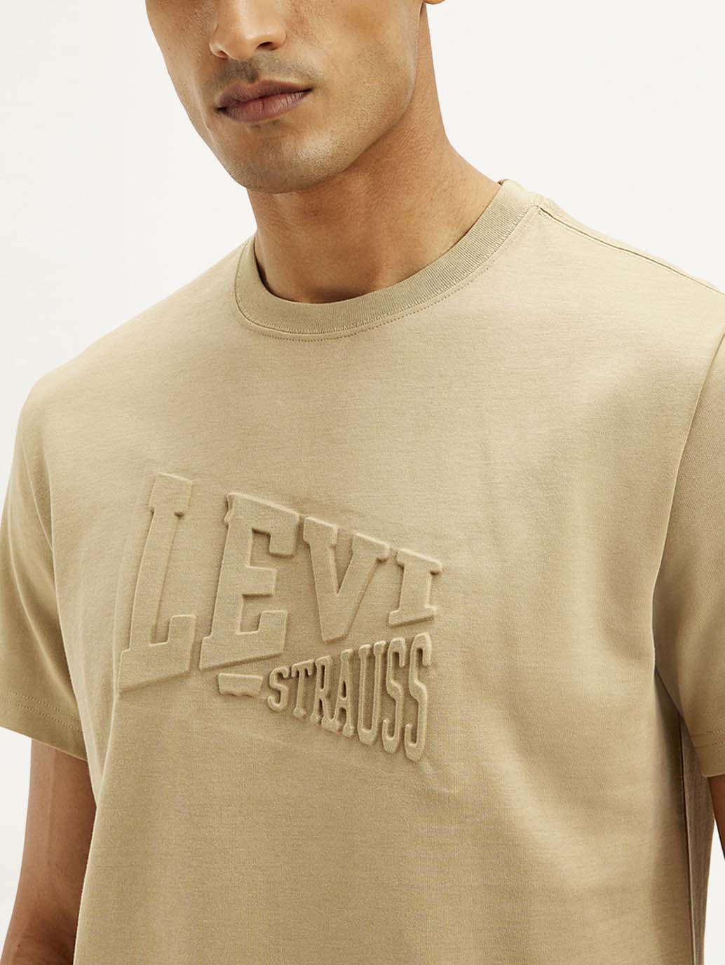 Men's Typography Crew Neck T-shirt - Image 5