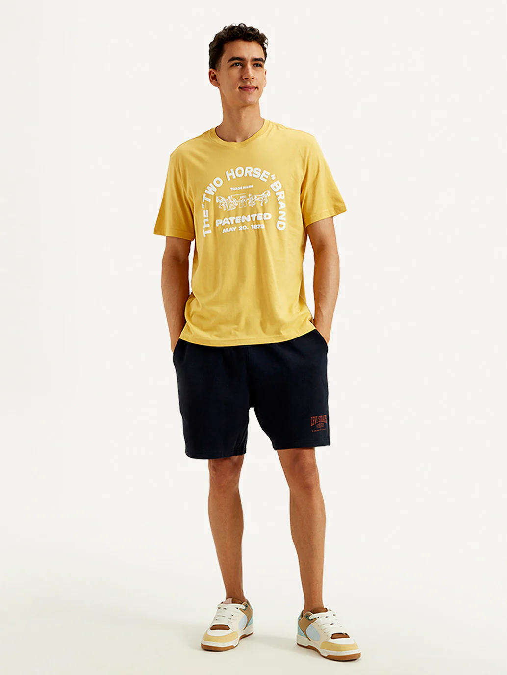 Men's Typography Crew Neck T-shirt - Image 2