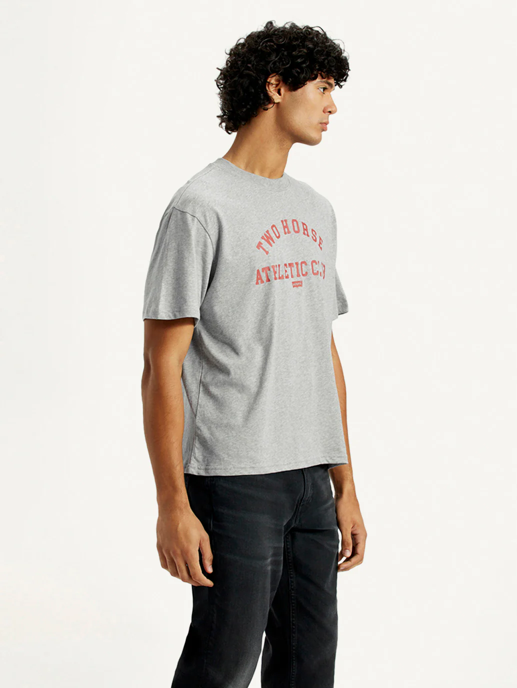 Men's Typography Loose Fit T-Shirt - Image 4
