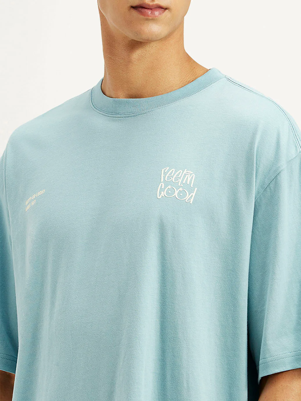 Men's Typography Loose Fit T-Shirt - Image 4