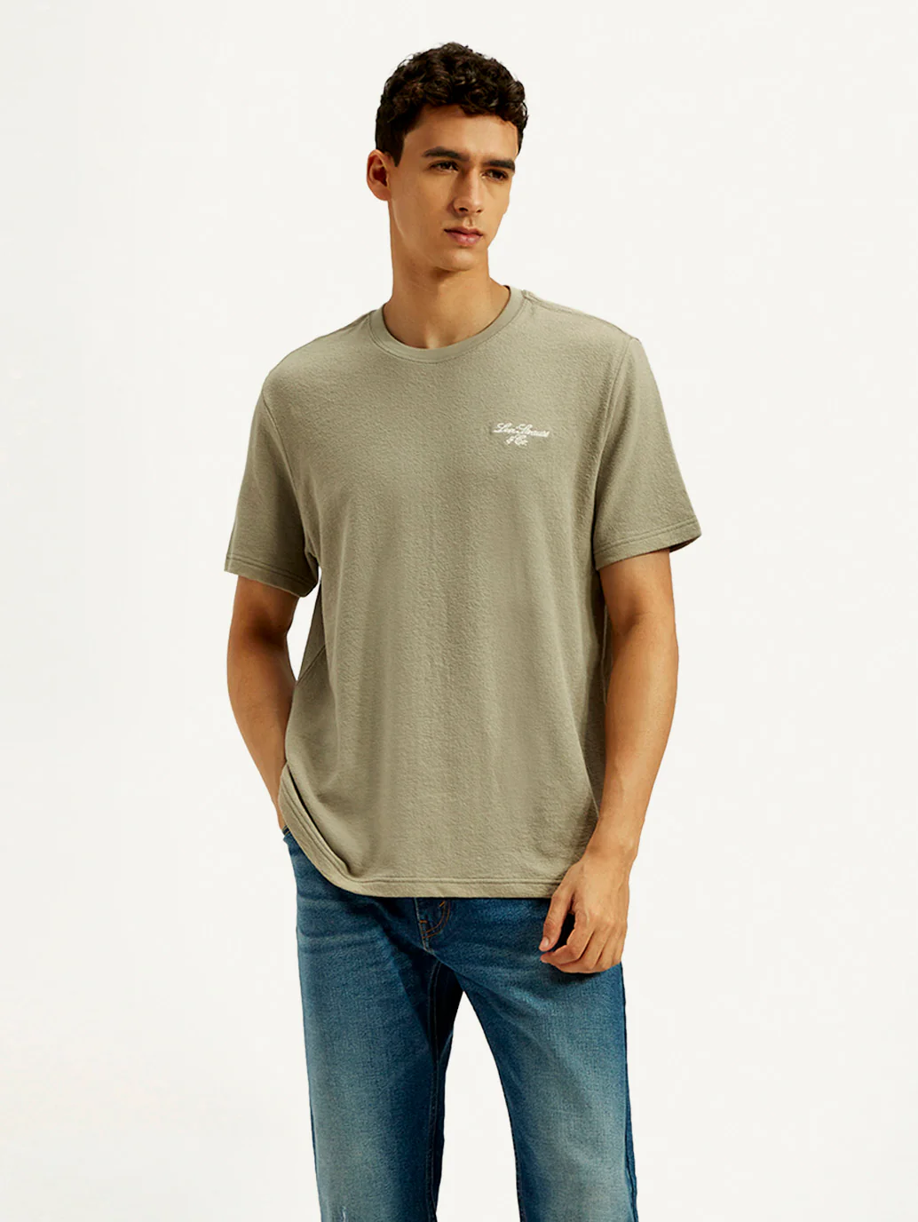 Men's Typography Regular Fit T-Shirt - Image 2