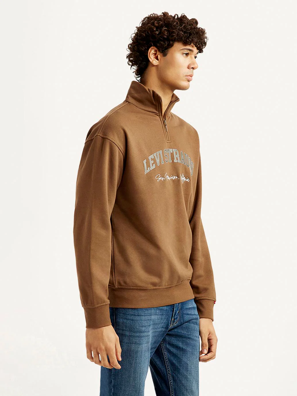 Men's Typography Regular Fit Sweatshirt - Image 4
