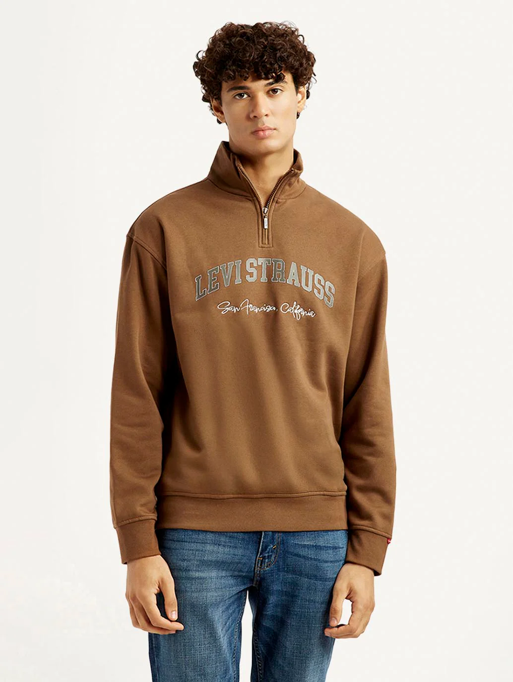 Men's Typography Regular Fit Sweatshirt - Image 5