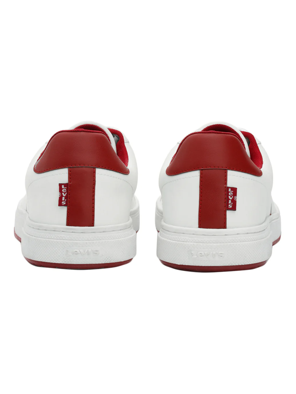 Men's White Colorblock Sneakers - Image 5