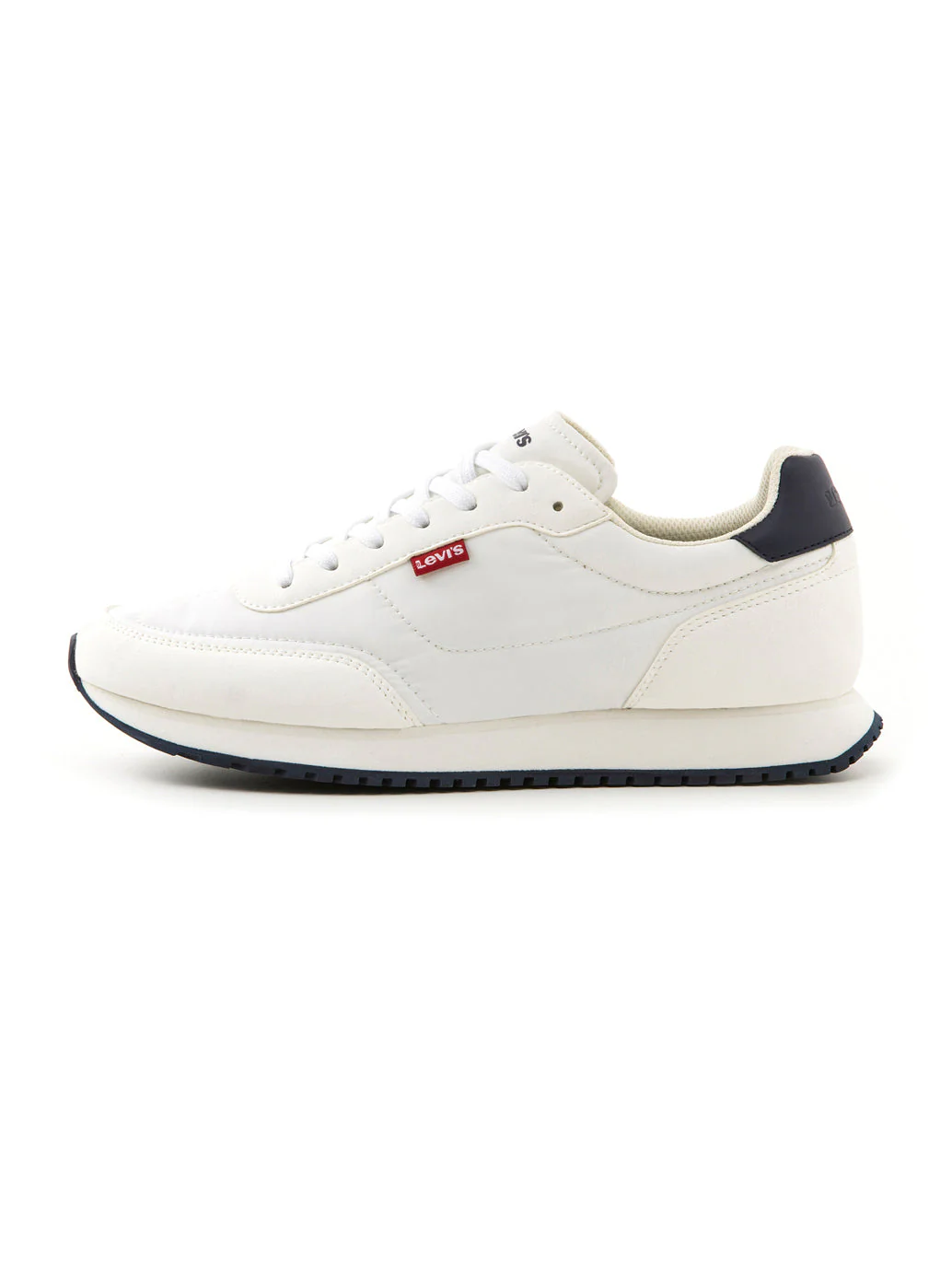 Men's White Colorblock Shoes - Image 4