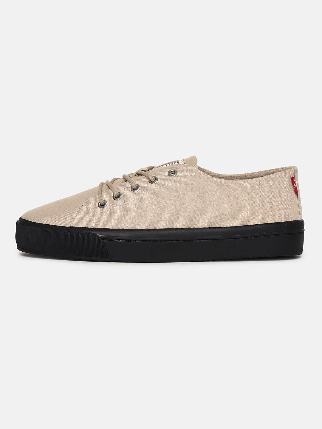 Men's White Solid Shoes - Image 4