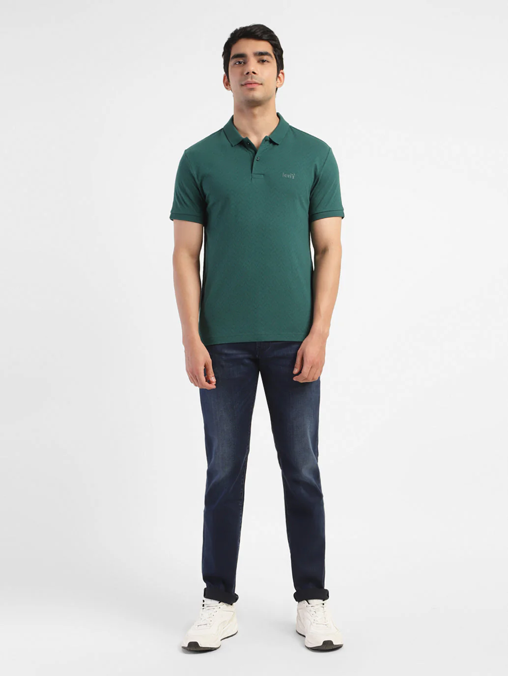 Men's Chevron Polo T-shirt - Image 5