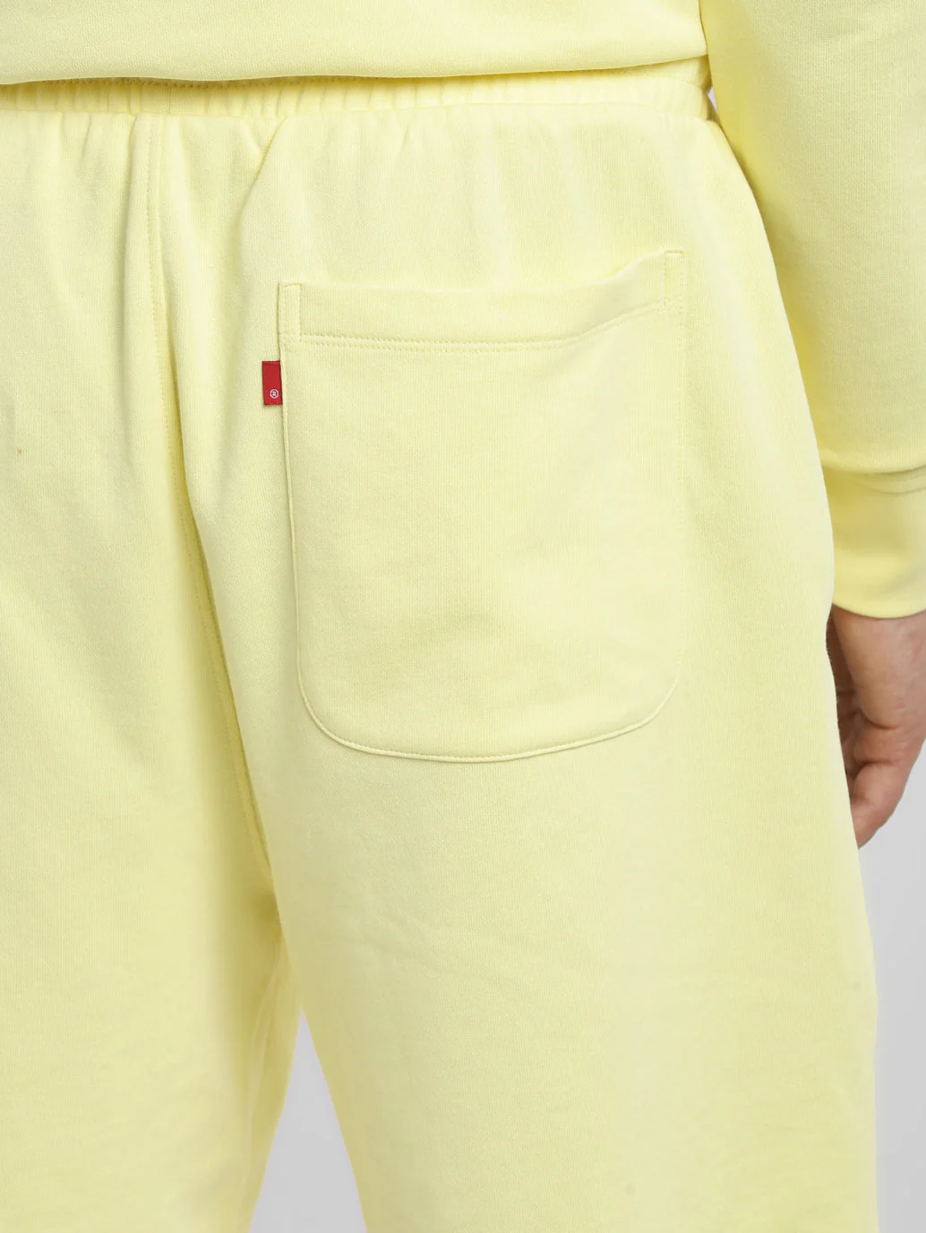 Men's Yellow Regular Fit Shorts - Image 5