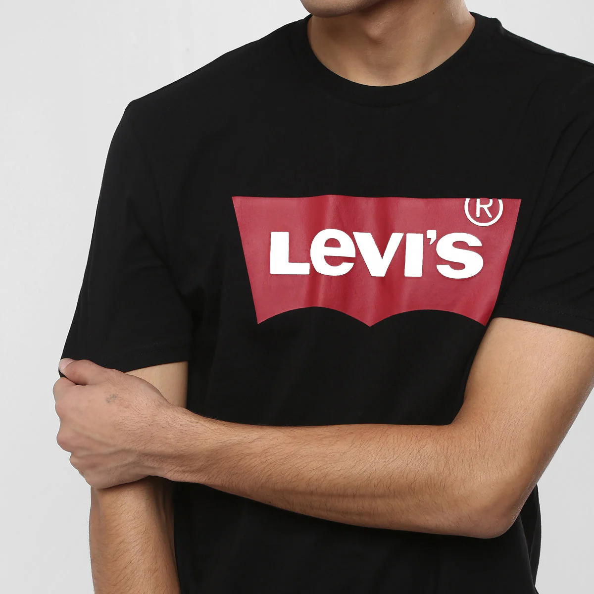 Men's Brand Logo Crew Neck T-shirt - Image 4