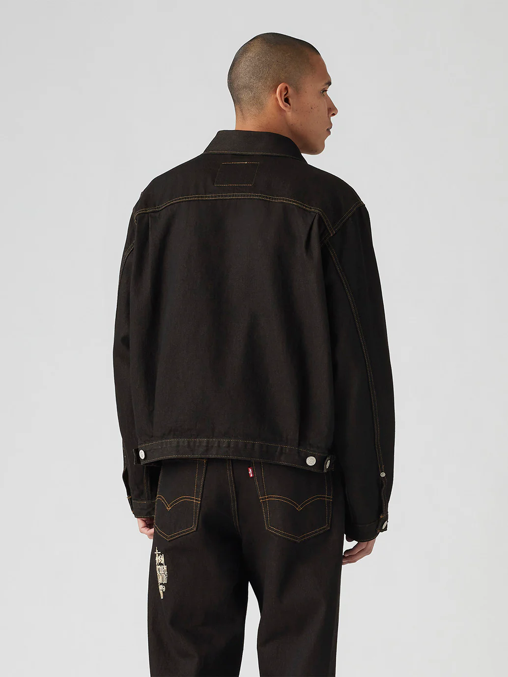 Stüssy & Levi’s® Crispy Rinse Trucker Jacket - Image 6