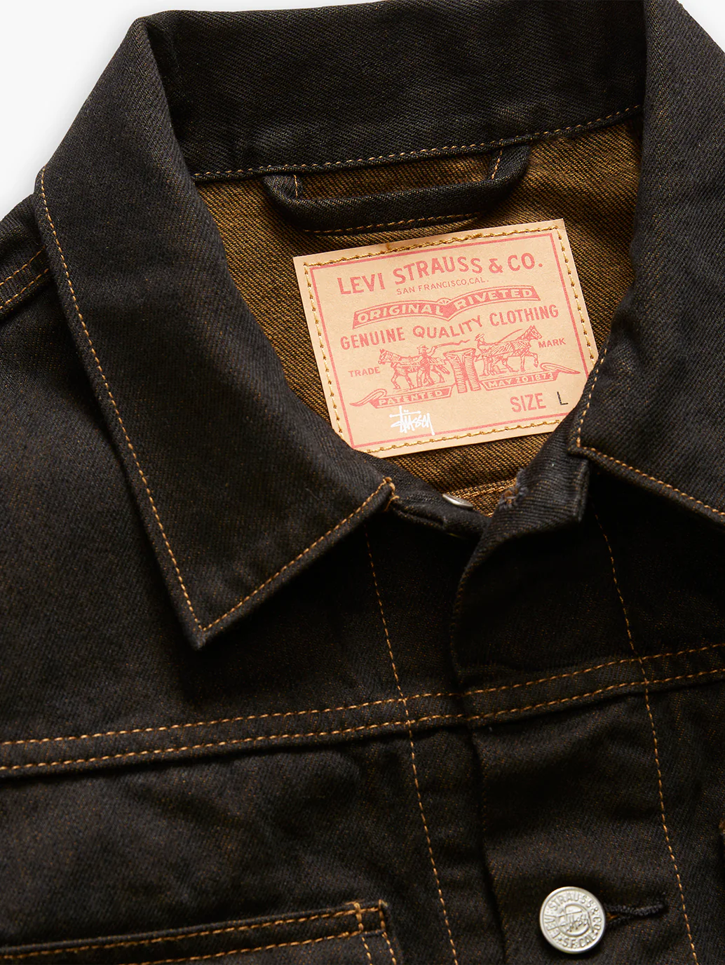 Stüssy & Levi’s® Crispy Rinse Trucker Jacket - Image 7