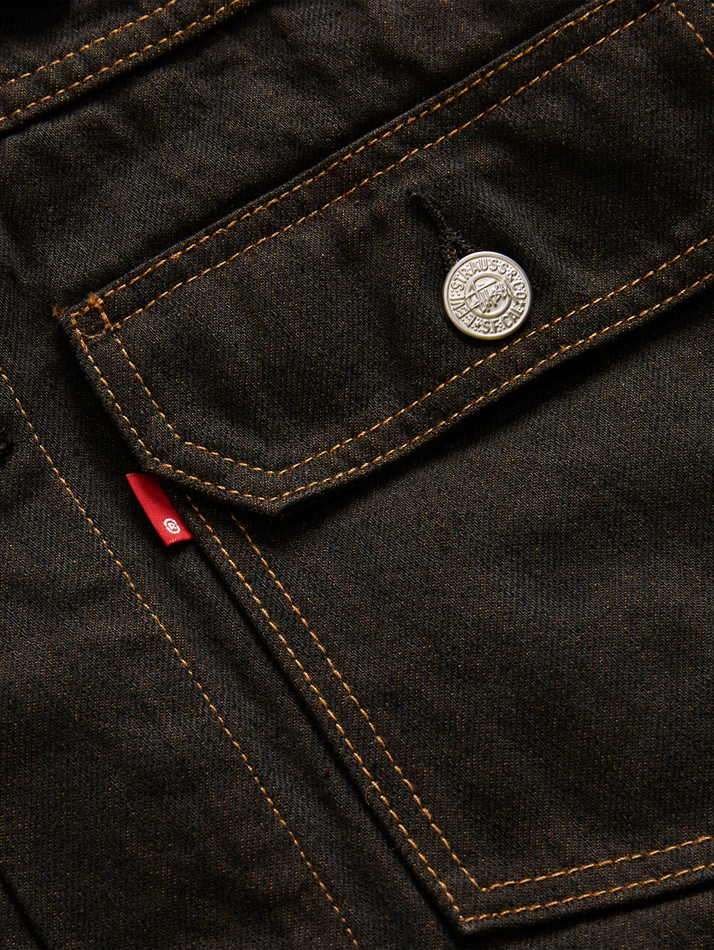 Stüssy & Levi’s® Crispy Rinse Trucker Jacket - Image 8