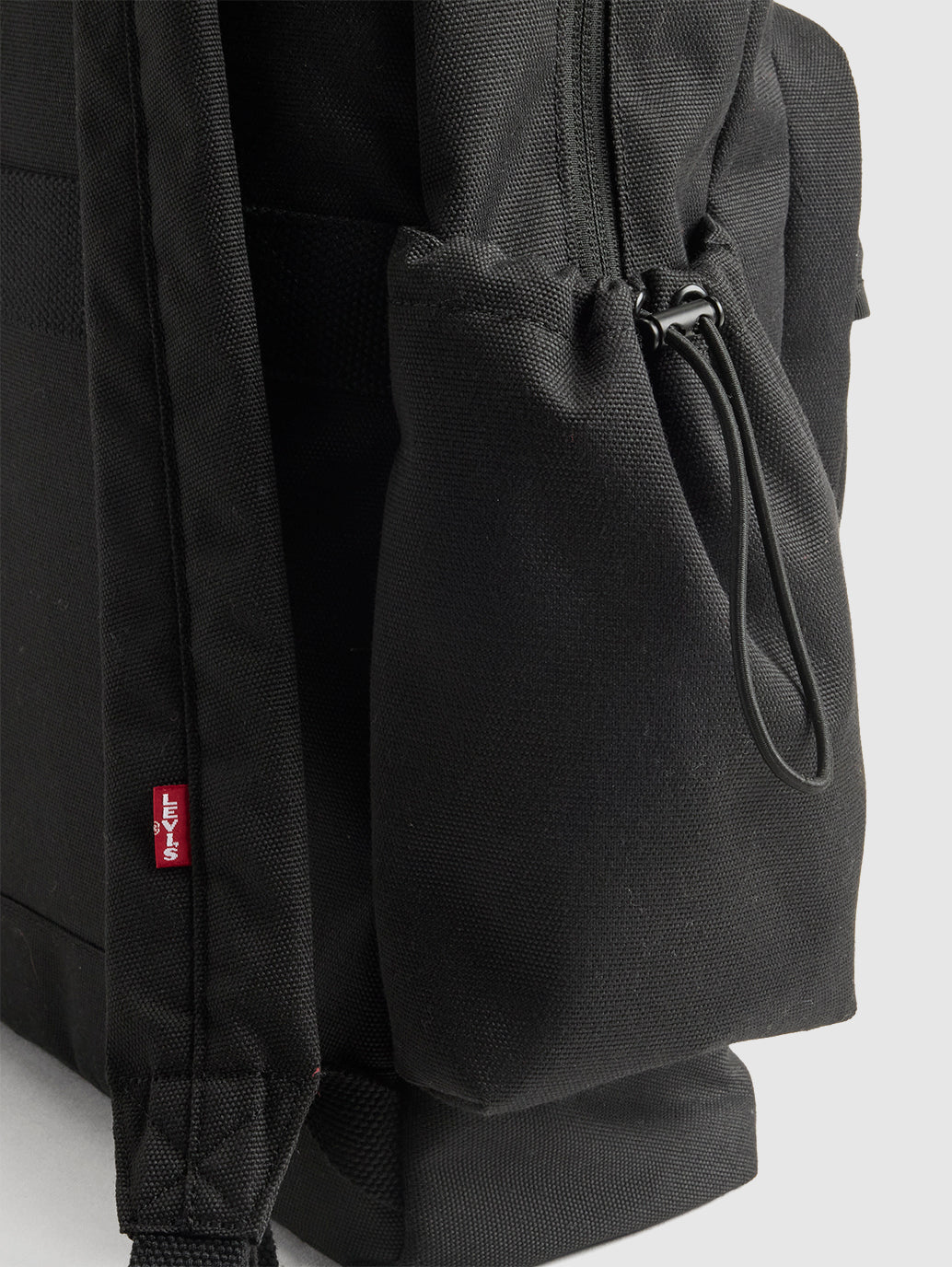 Unisex Black Solid Backpack - Image 4