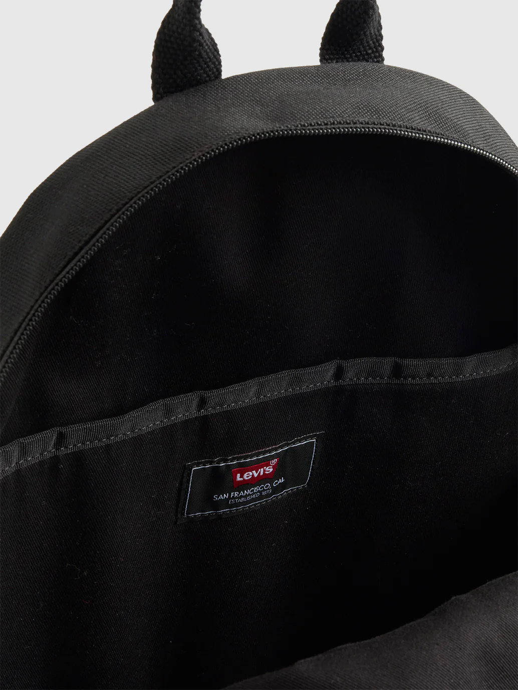 Unisex Black Solid Backpack - Image 5