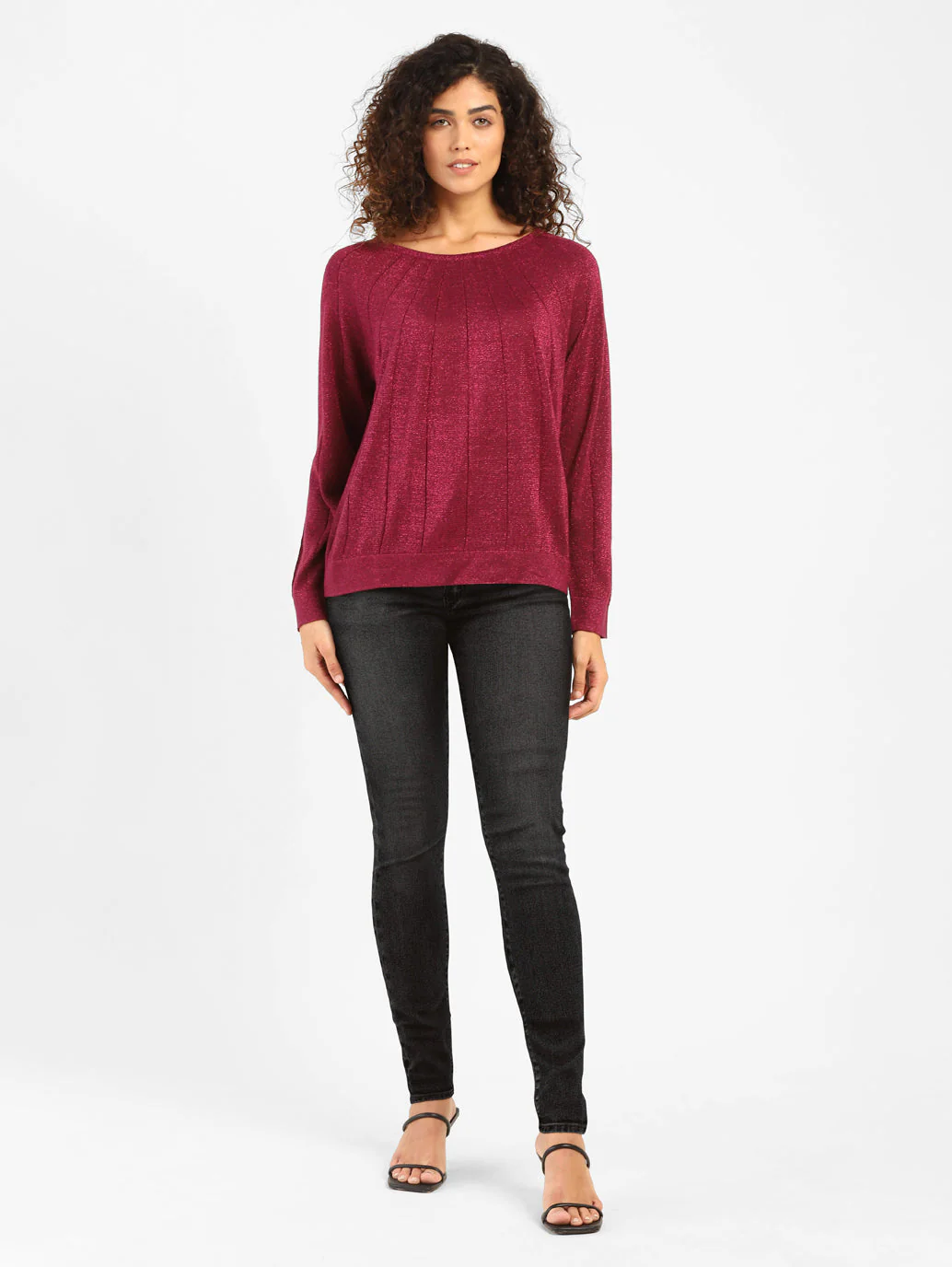 Women's 710 Black Skinny Fit Mid Rise Jeans - Image 8