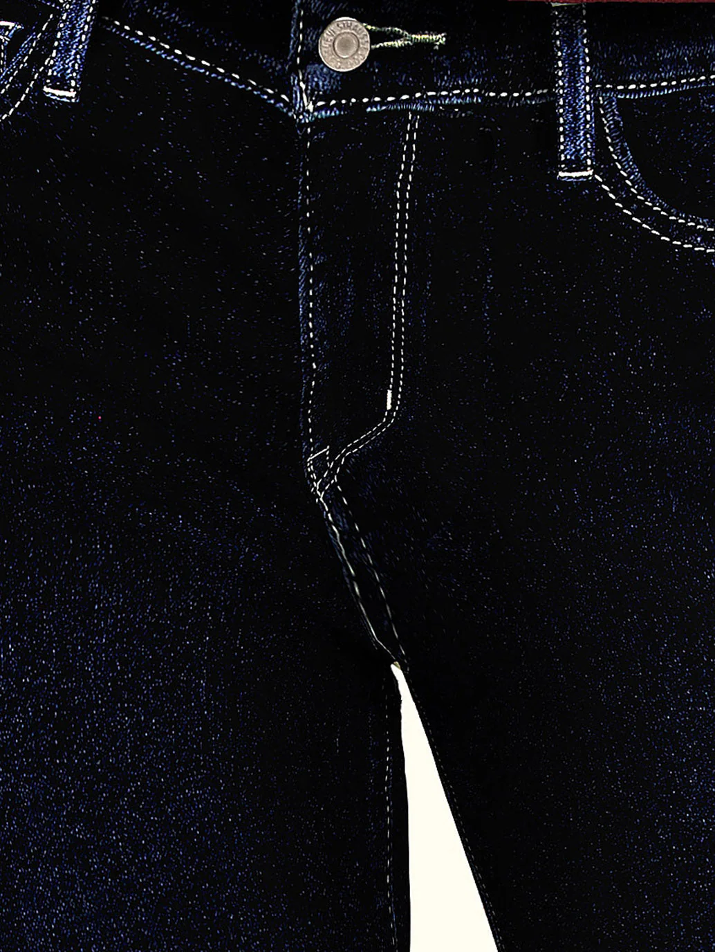 Women's 710 Blue Skinny Fit Mid Rise Jeans - Image 6