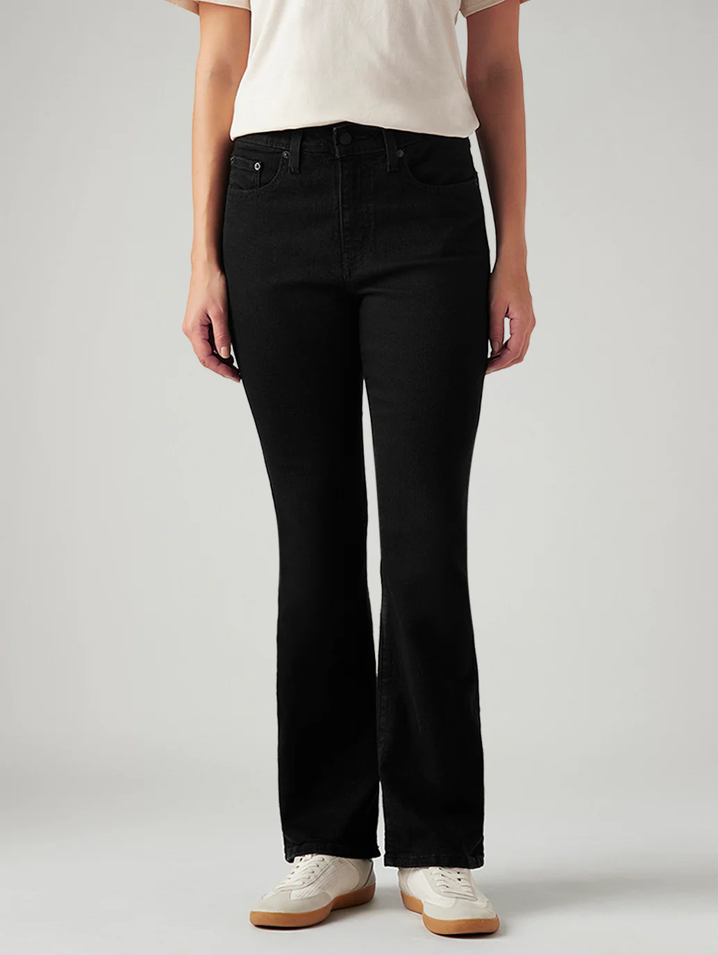 Women's 725 Black Bootcut Fit High Rise Jeans - Image 2