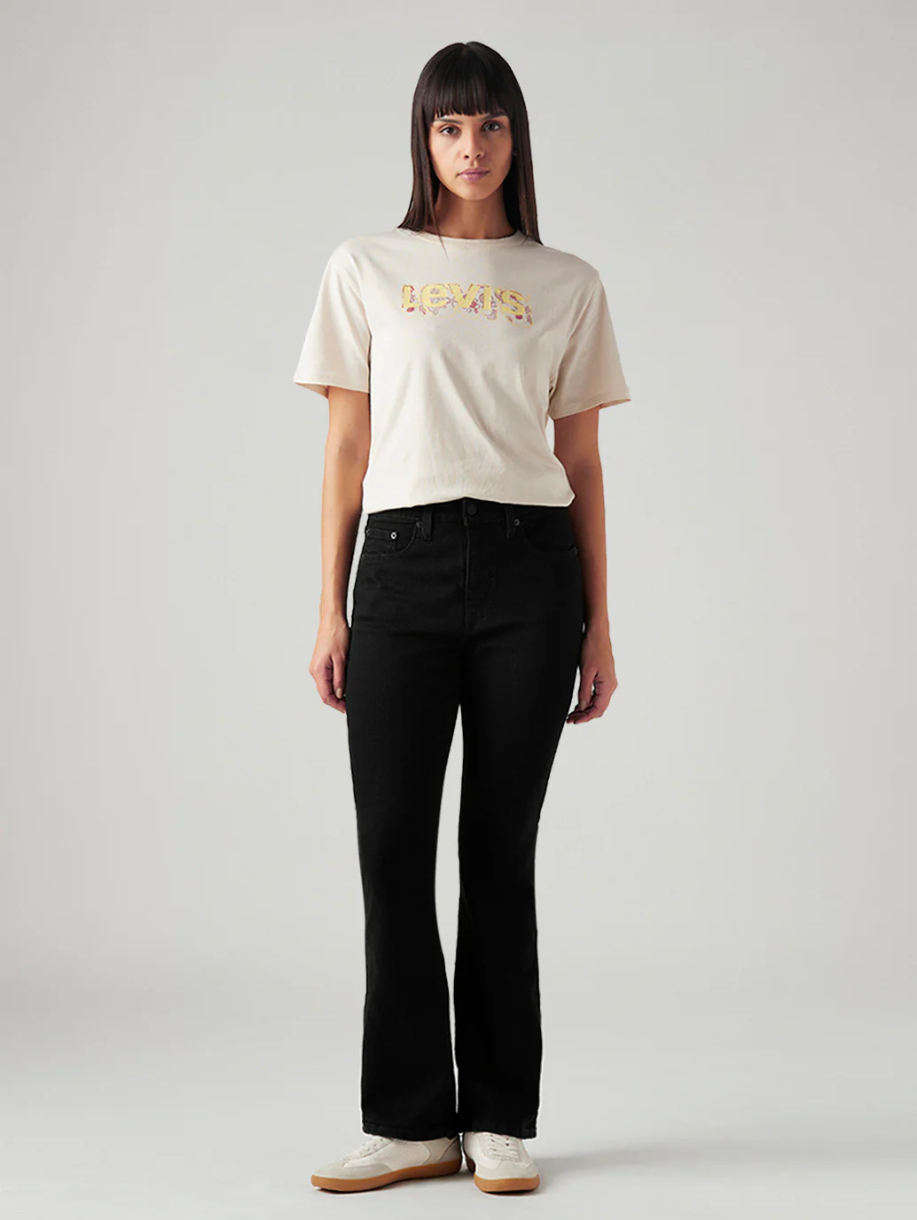 Women's 725 Black Bootcut Fit High Rise Jeans - Image 7