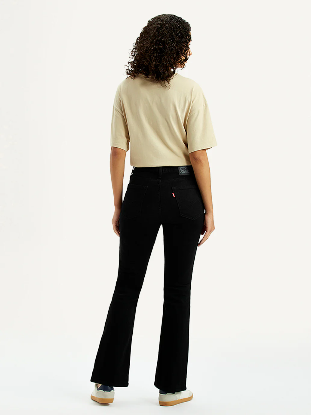 Women's 725 Black Bootcut Fit High Rise Jeans - Image 3