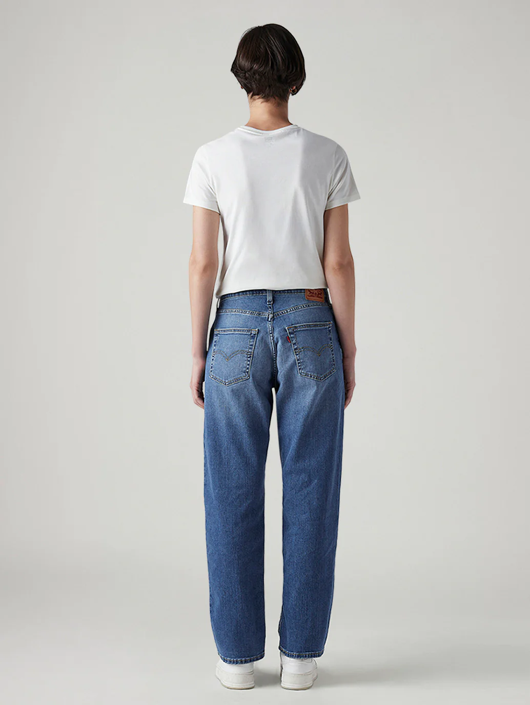 Women's 94 Blue Baggy Fit High Rise Jeans - Image 4