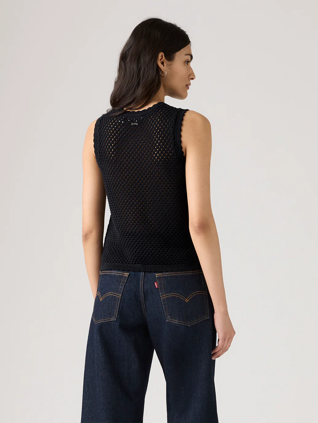 Women's Adrienne Crochet Tank Top - Image 3