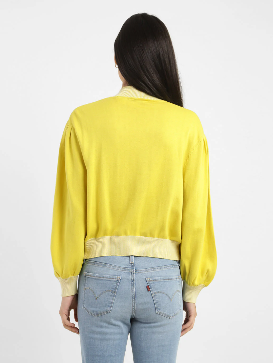 Women's Brand Logo High Neck Sweatshirt - Image 3