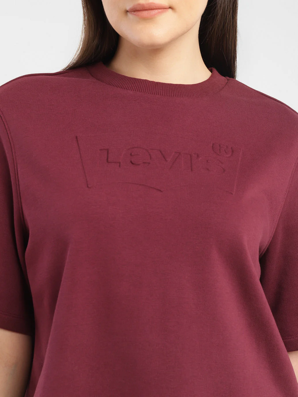 Women's Brand Logo Boxy T-Shirt - Image 5