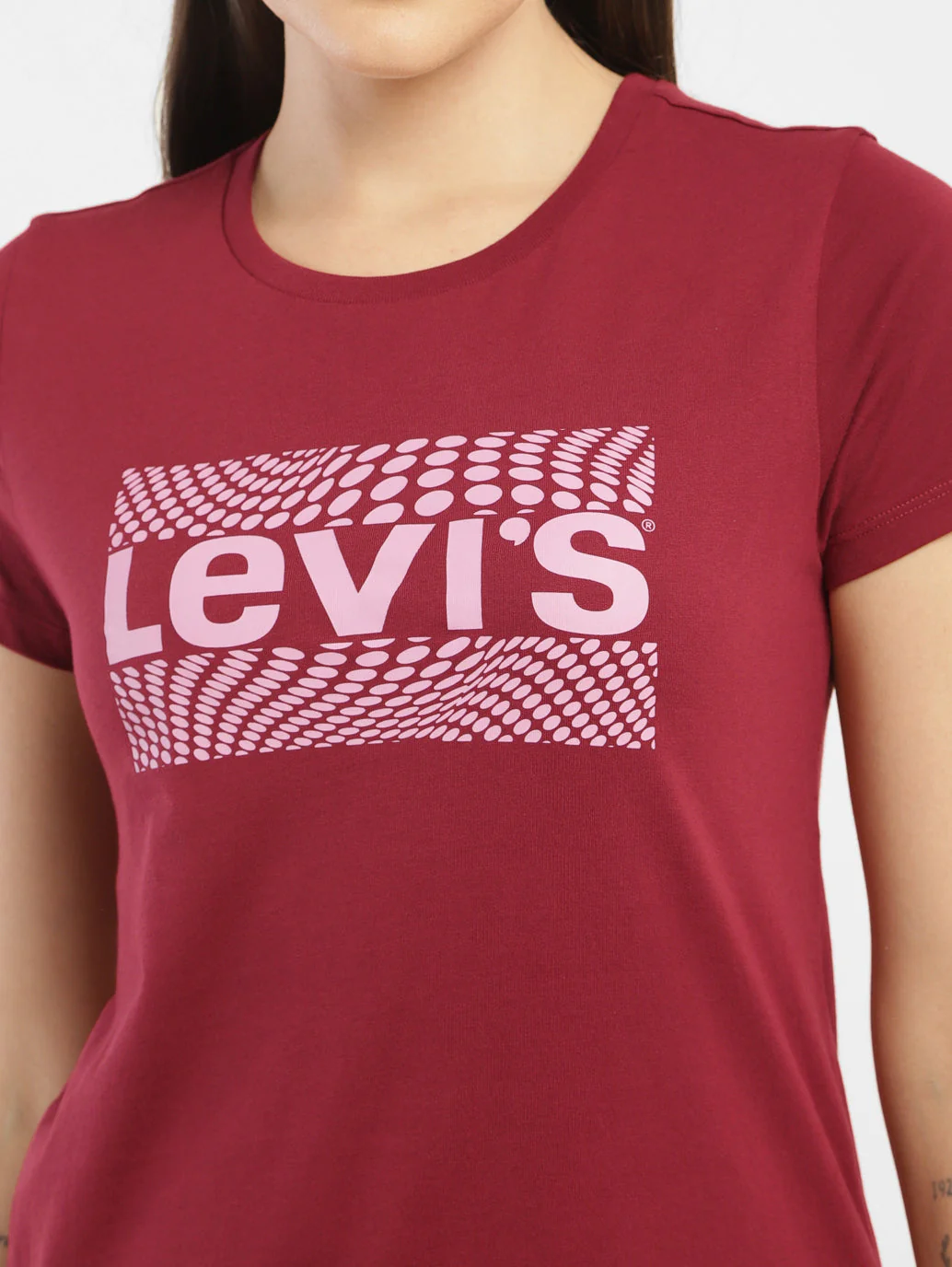 Women's Brand Logo Crew Neck T-shirt - Image 5