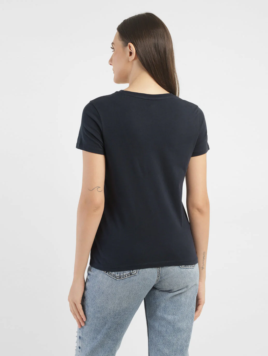 Women's Brand Logo Crew Neck T-shirt - Image 3