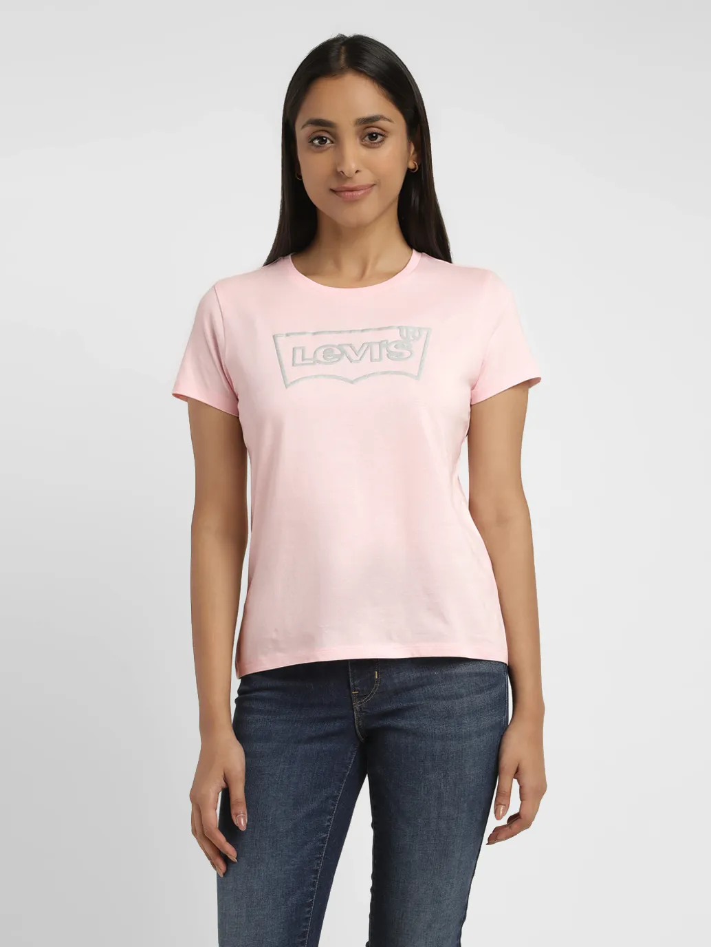 Women's Brand Logo Crew Neck T-shirt - Image 2