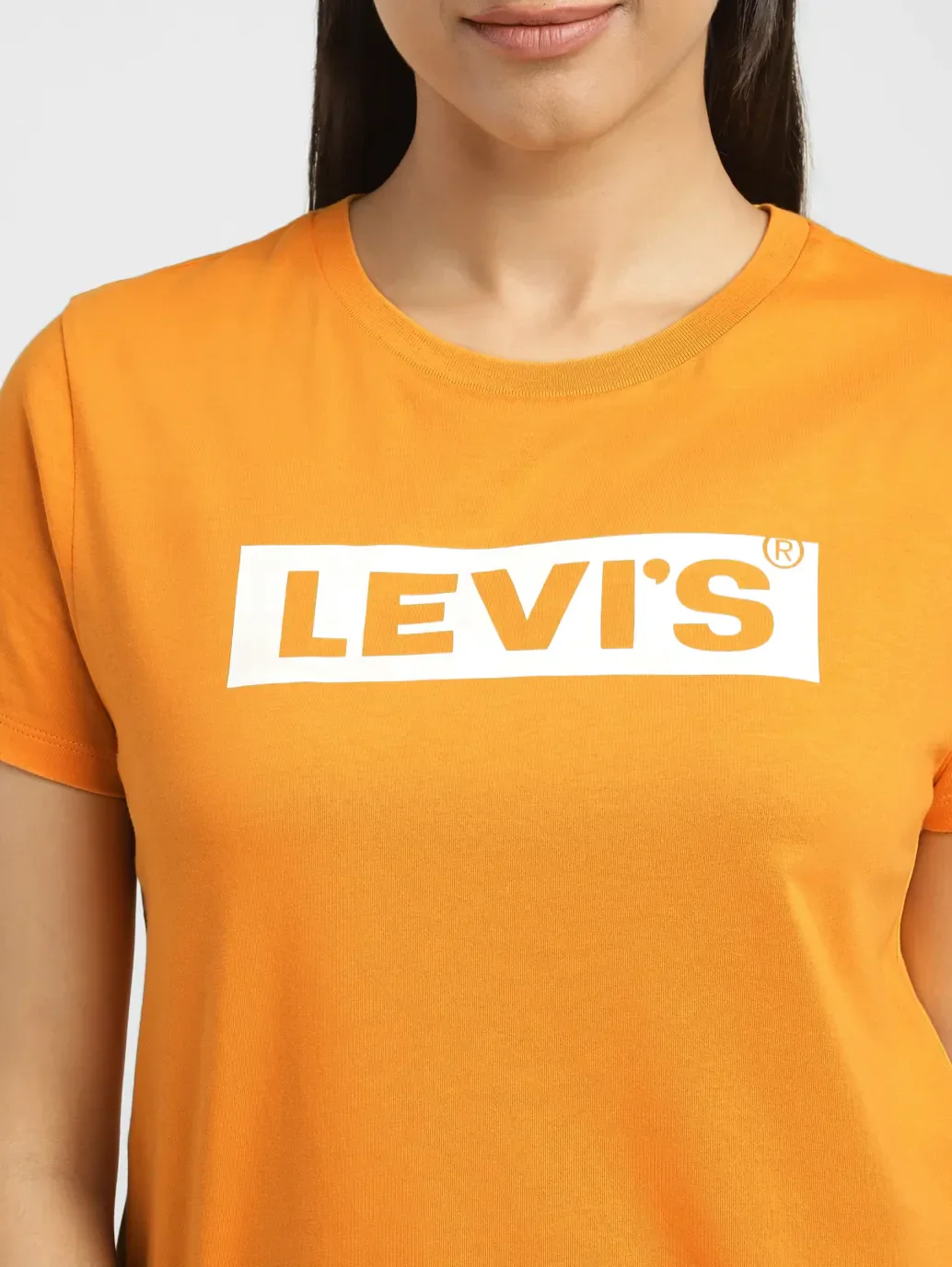 Women's Brand Logo Crew Neck T-shirt - Image 5