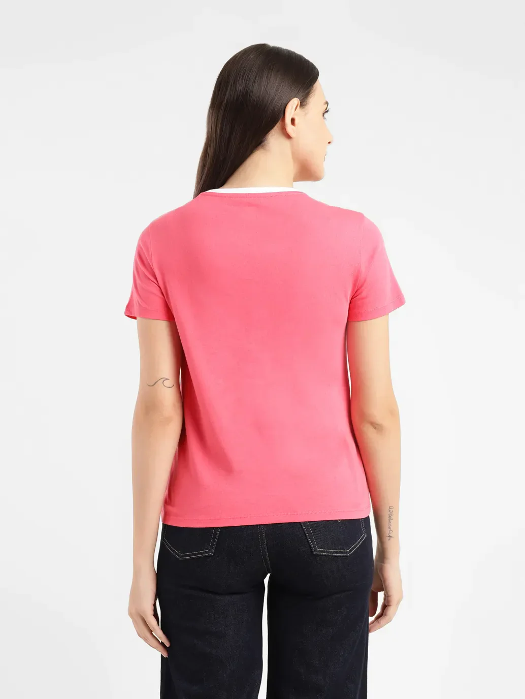 Women's Brand Logo Crew Neck T-shirt - Image 3