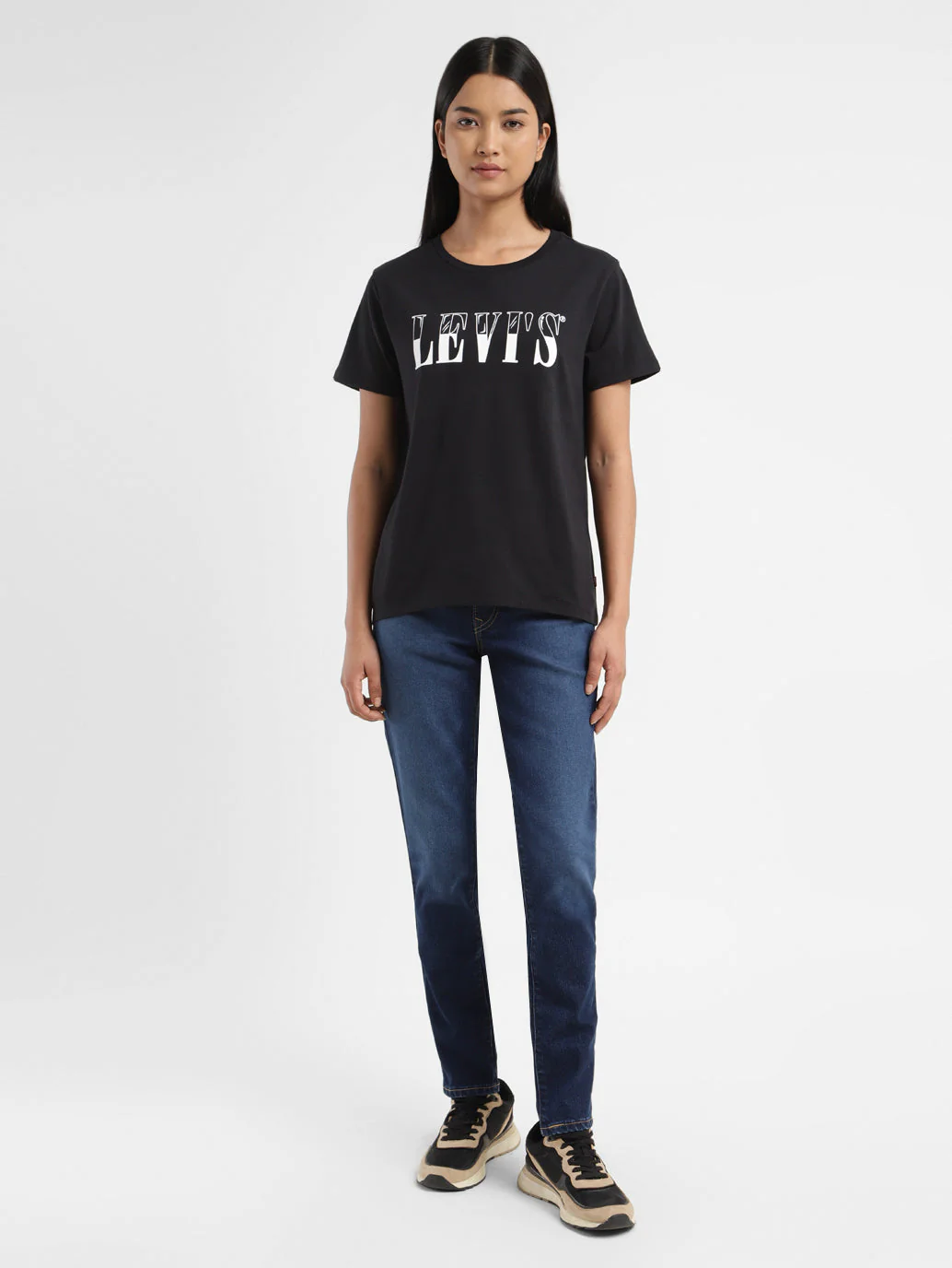 Women's Brand Logo Crew Neck T-shirt - Image 6
