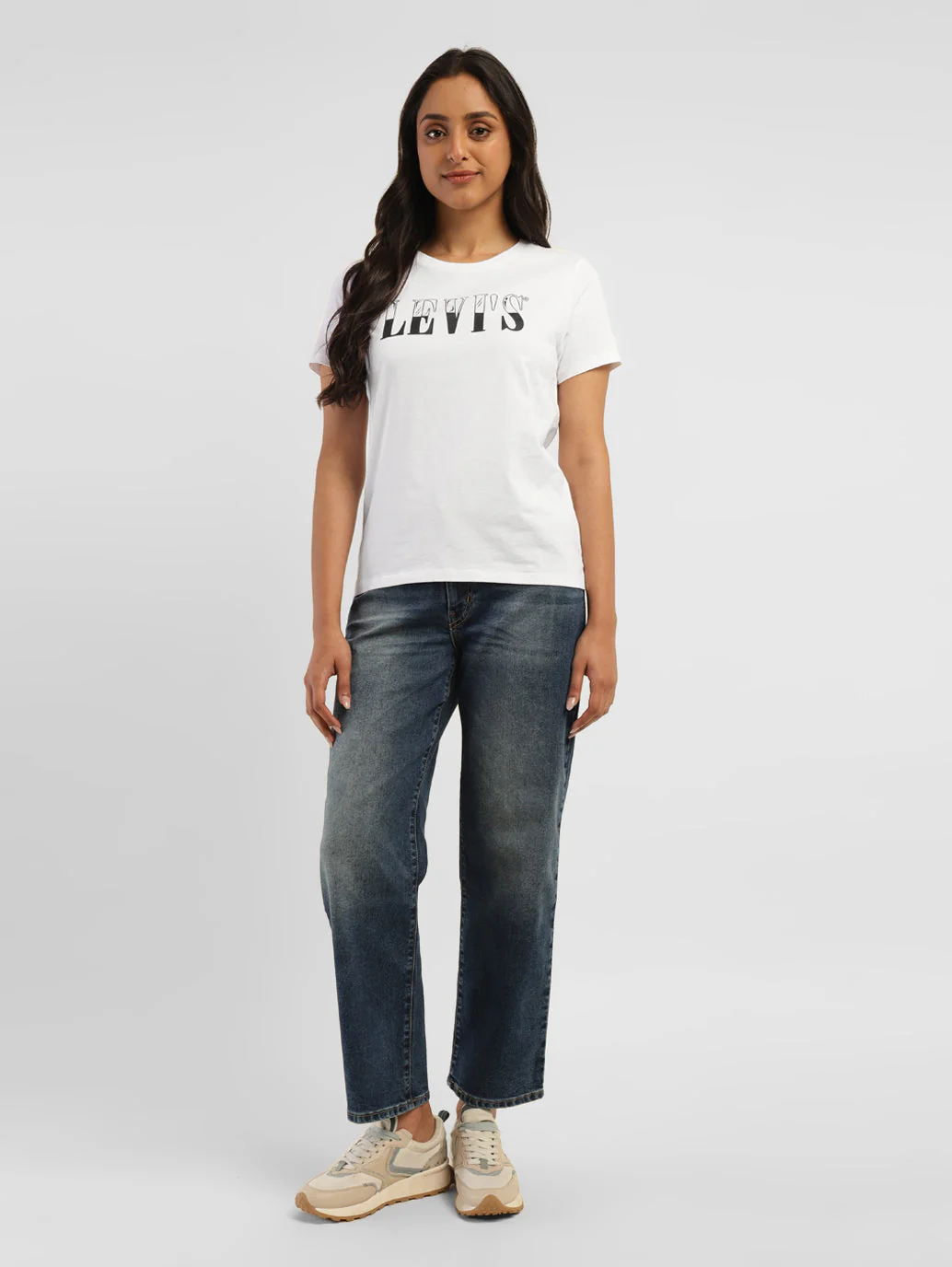 Women's Brand Logo Crew Neck T-shirt - Image 6