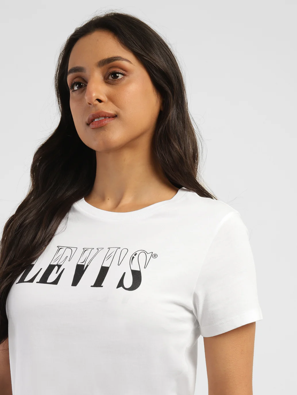 Women's Brand Logo Crew Neck T-shirt - Image 8