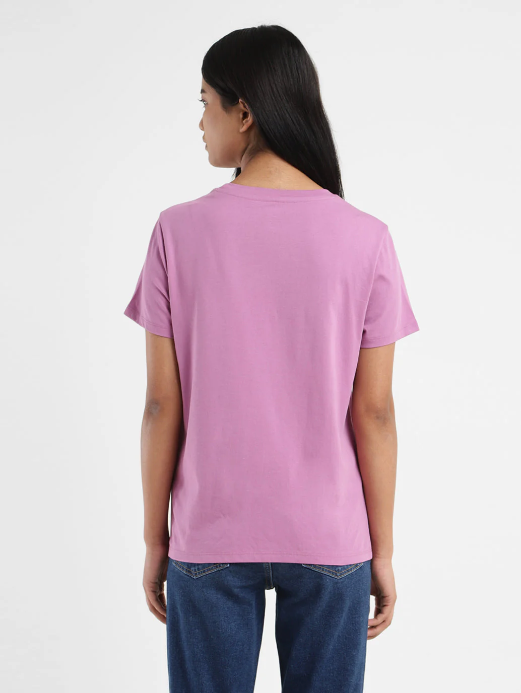 Women's Brand Logo Crew Neck T shirt - Image 4