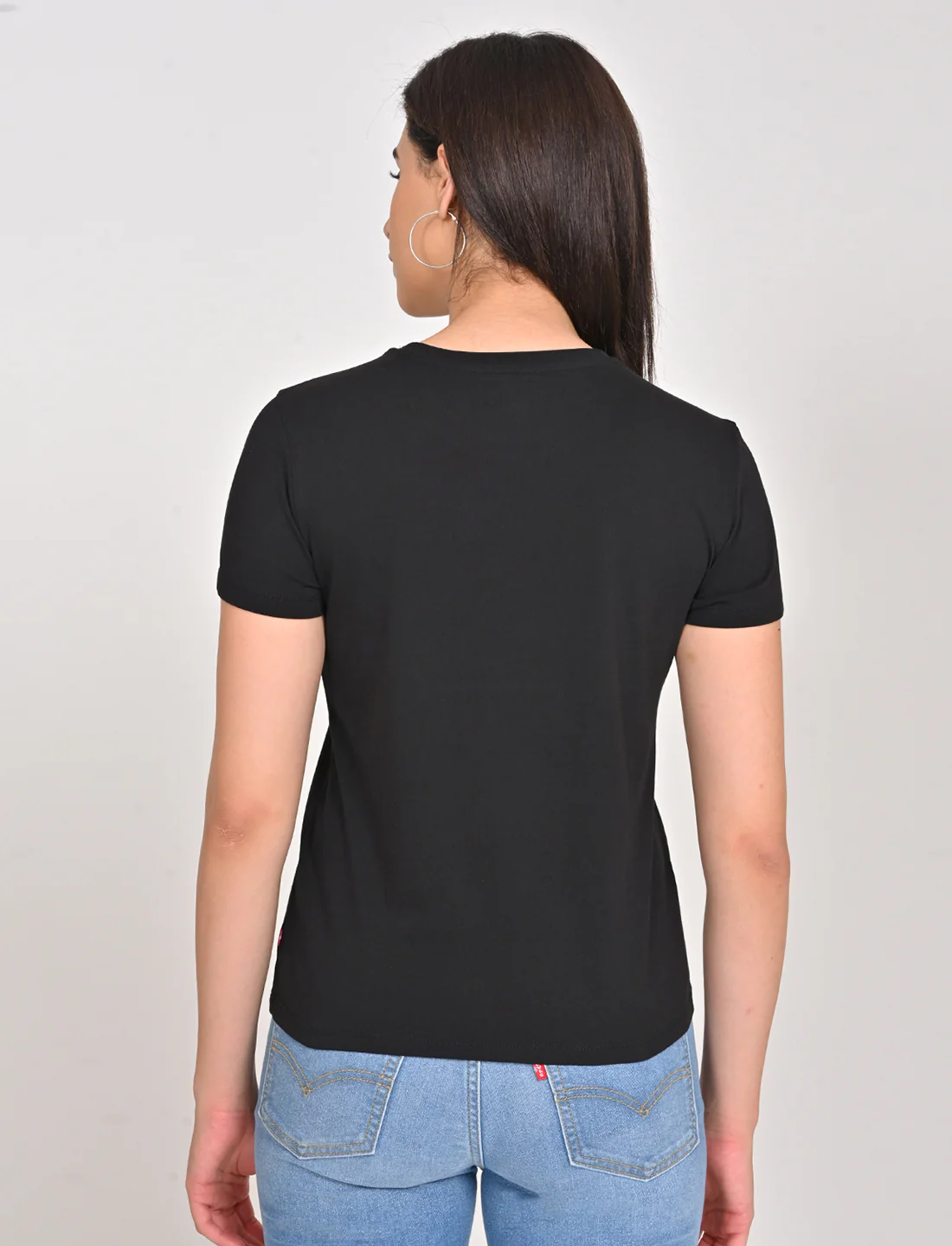Women's Brand Logo Crew Neck T-Shirt - Image 3