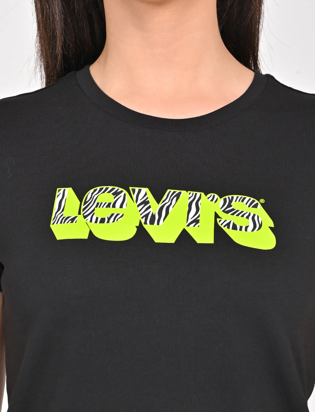 Women's Brand Logo Crew Neck T-Shirt - Image 4