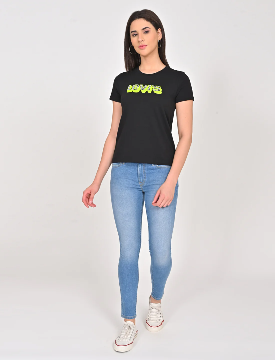 Women's Brand Logo Crew Neck T-Shirt - Image 5